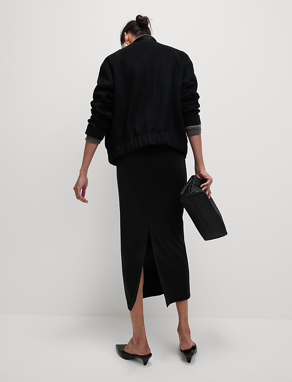 Midi Pencil Skirt