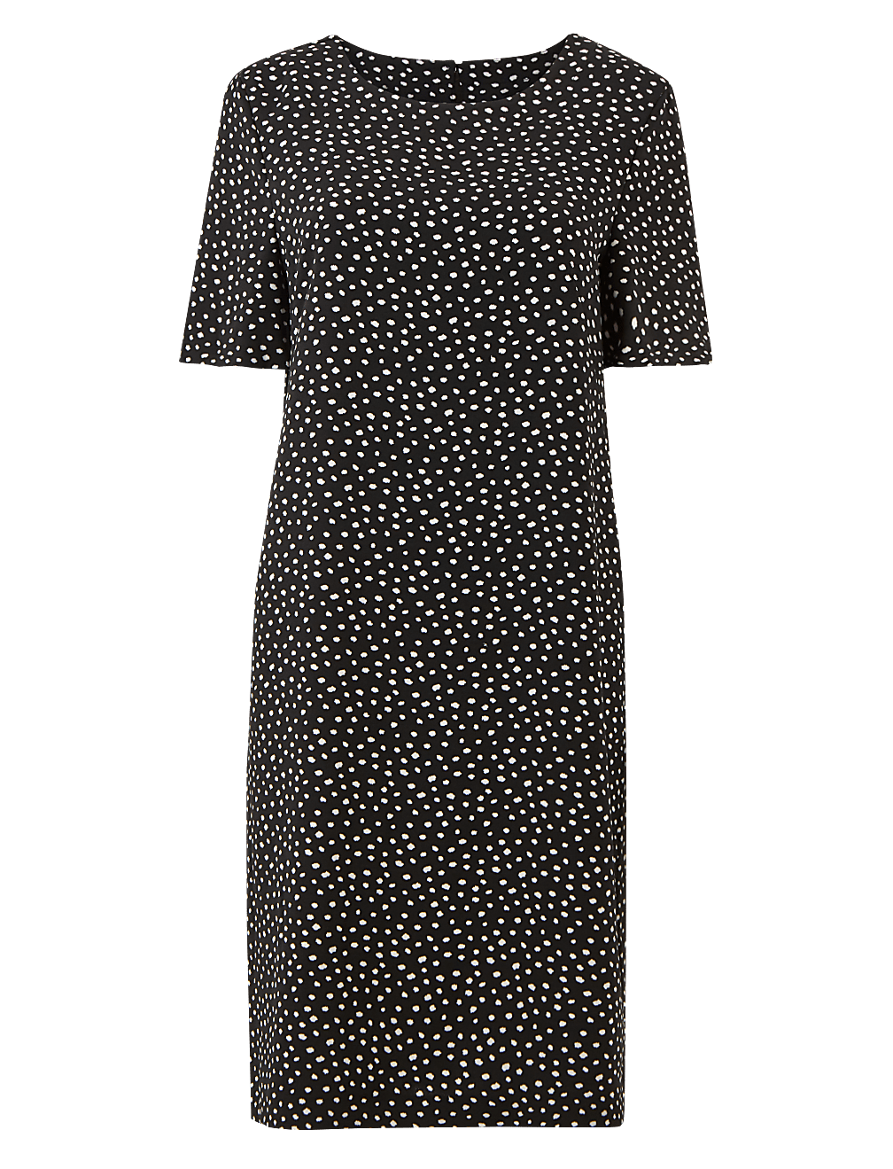 Polka Dot Shift Dress
