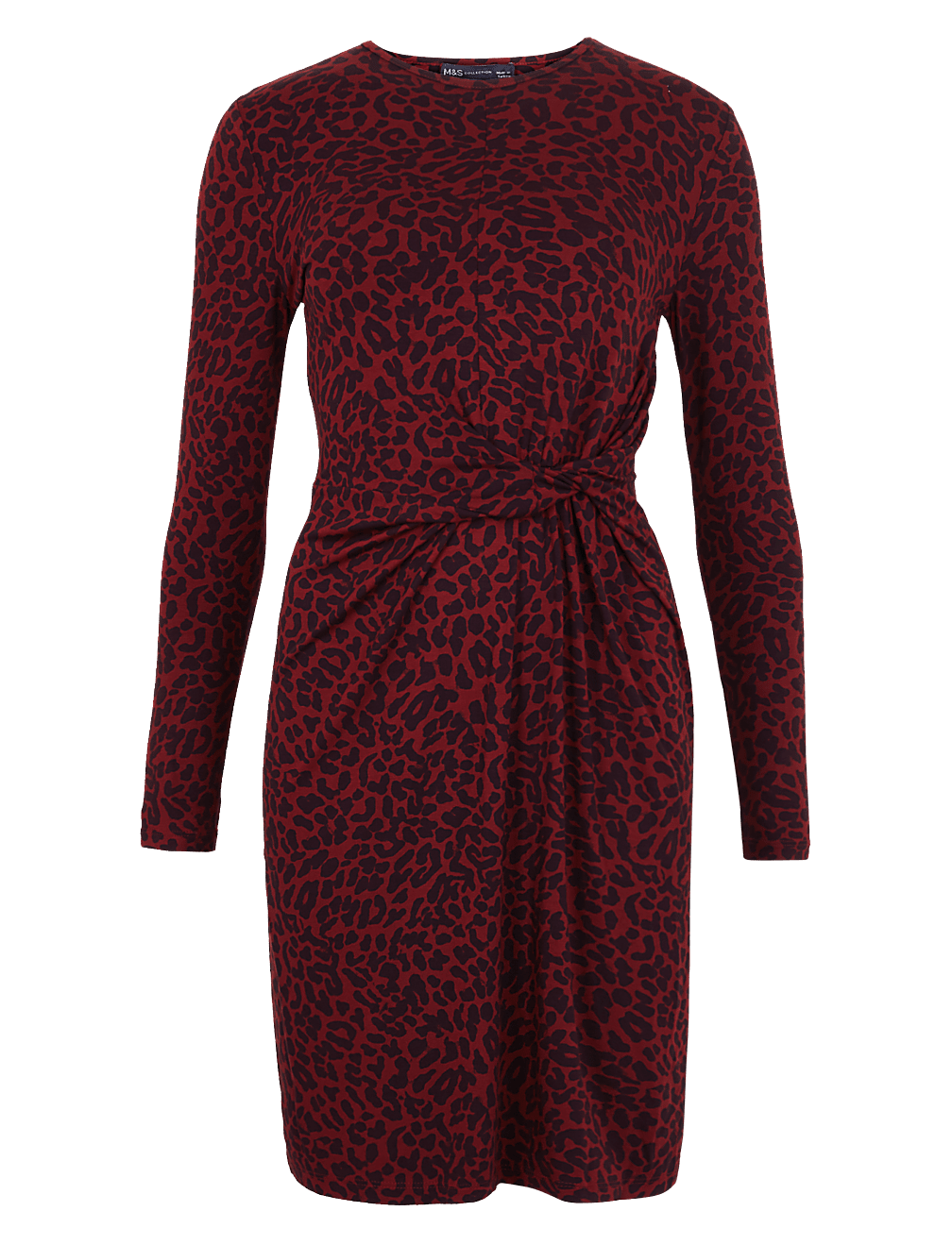 Animal Print Bodycon Mini Dress