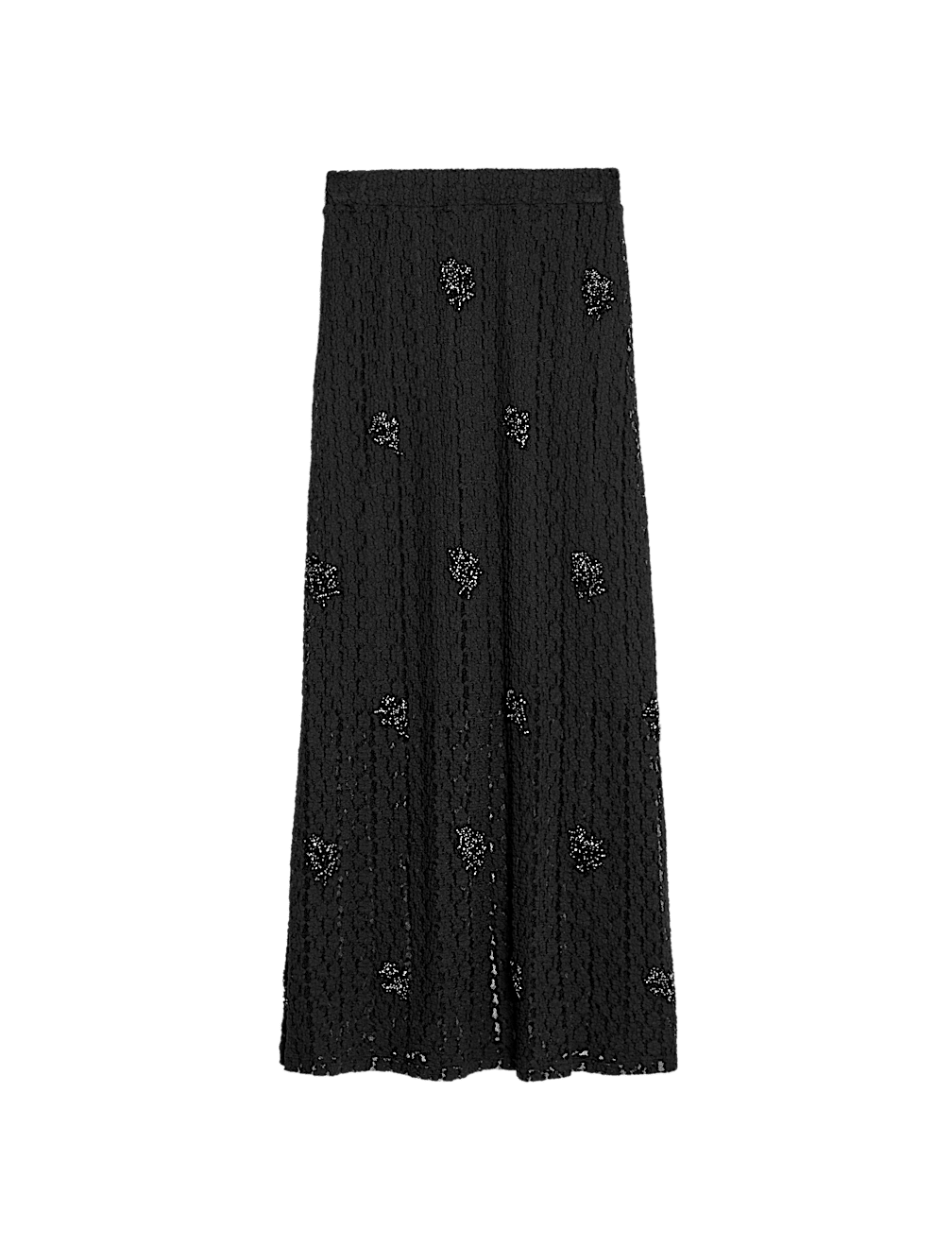 LACE EMBELISHED SKIRT