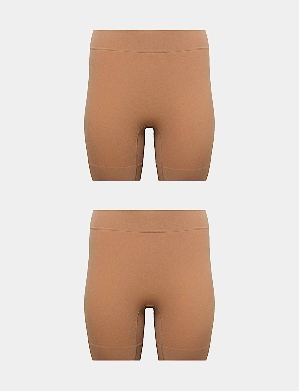 2 Pack Body Invisibles&trade; Anti-Chafe Shorts