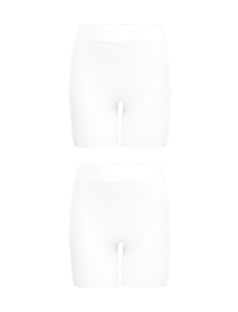 2 Pack Body Invisibles&trade; Anti-Chafe Shorts