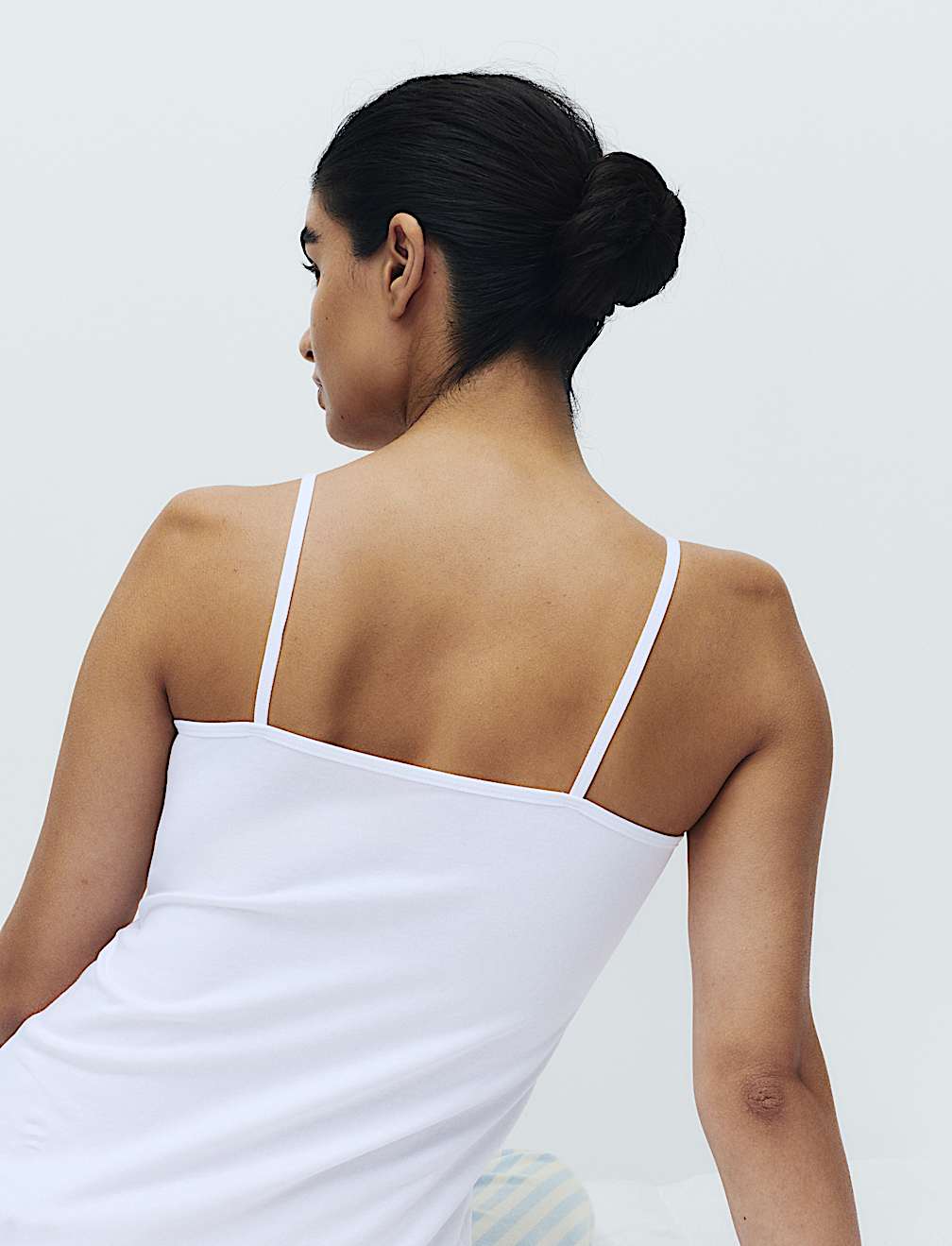 3pk Cotton Rich Strappy Vests