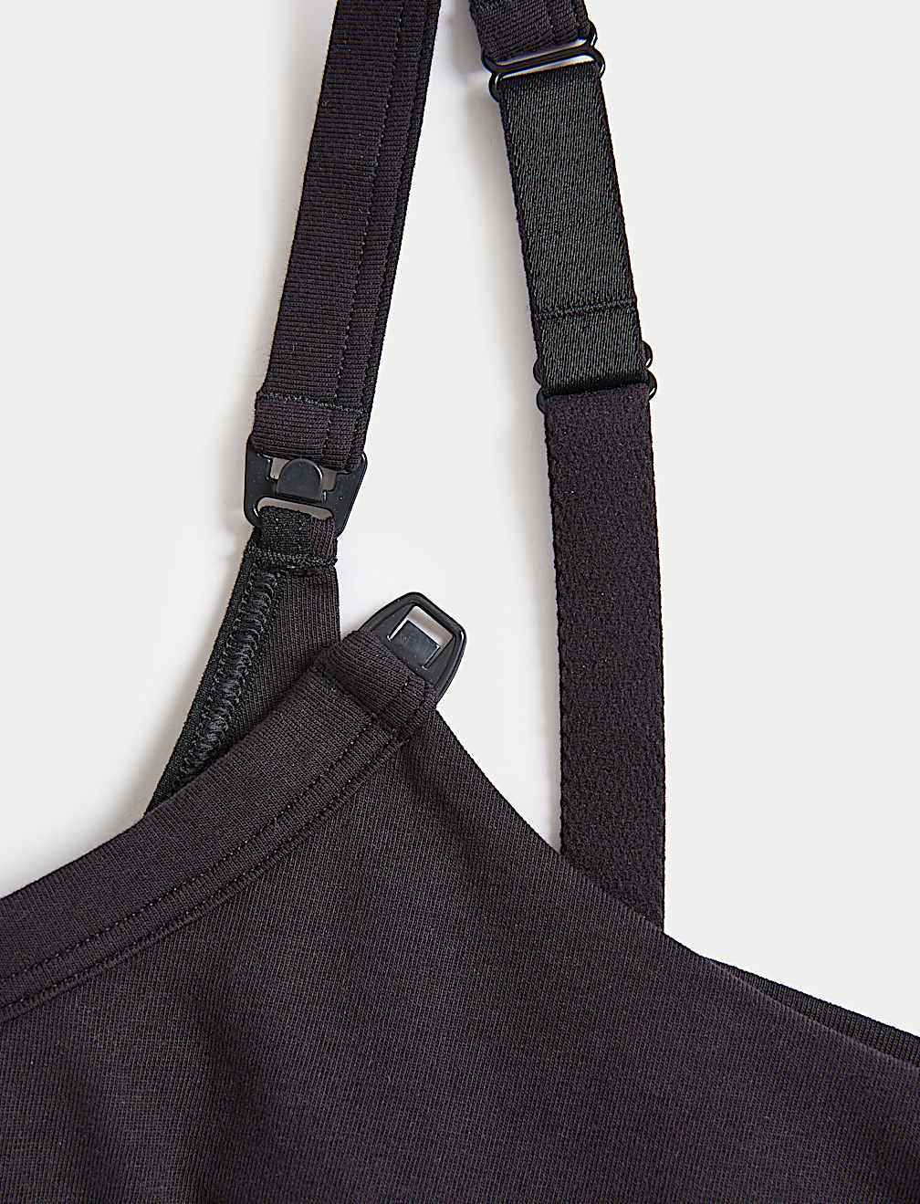 2pk Cotton Rich Secret Support Nursing Vests