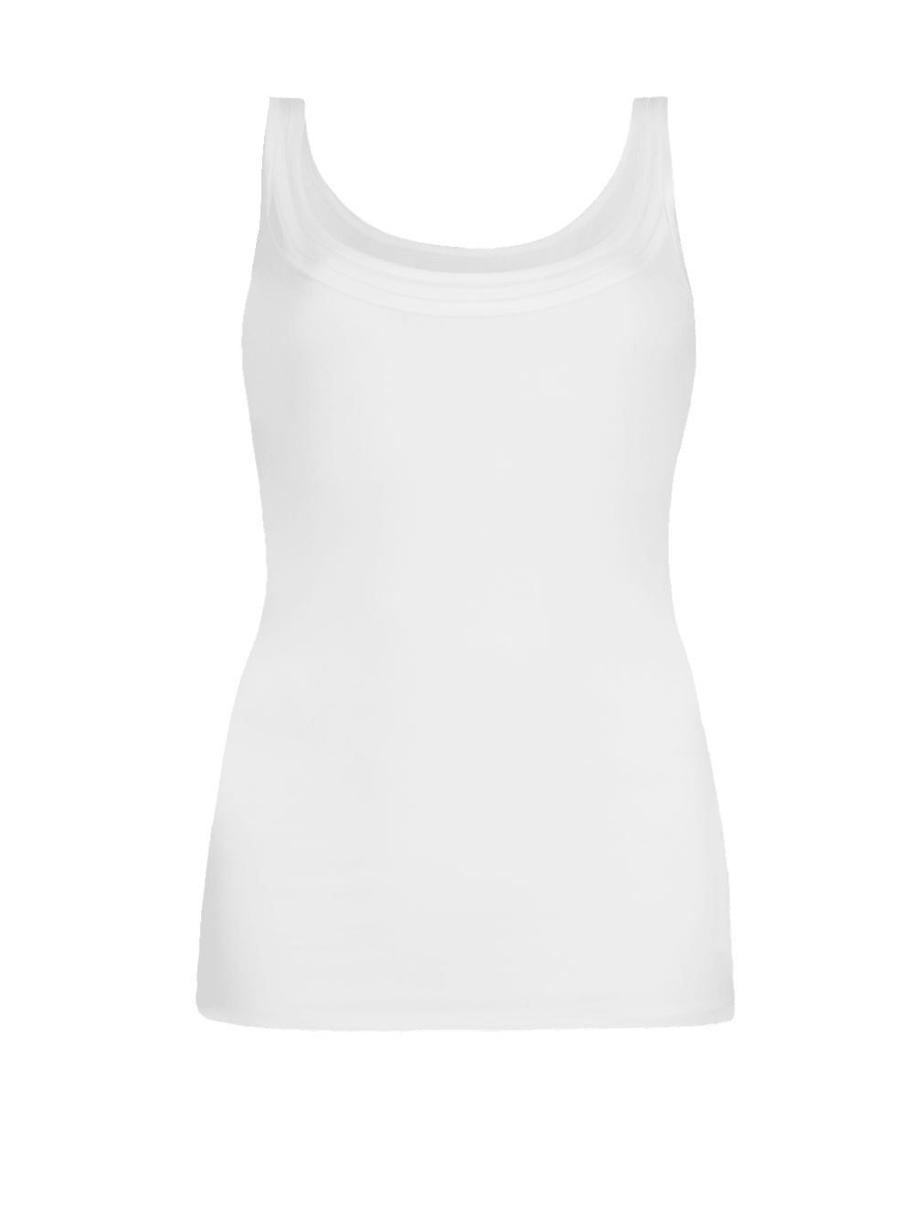 Cotton Blend Waist Cincher Vest