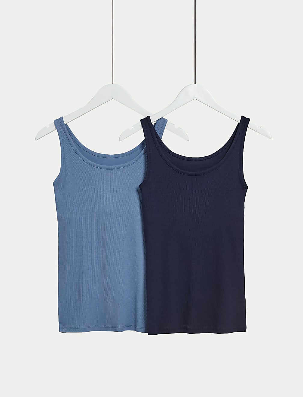 2pk Cotton Rich Secret Support&trade; Vests
