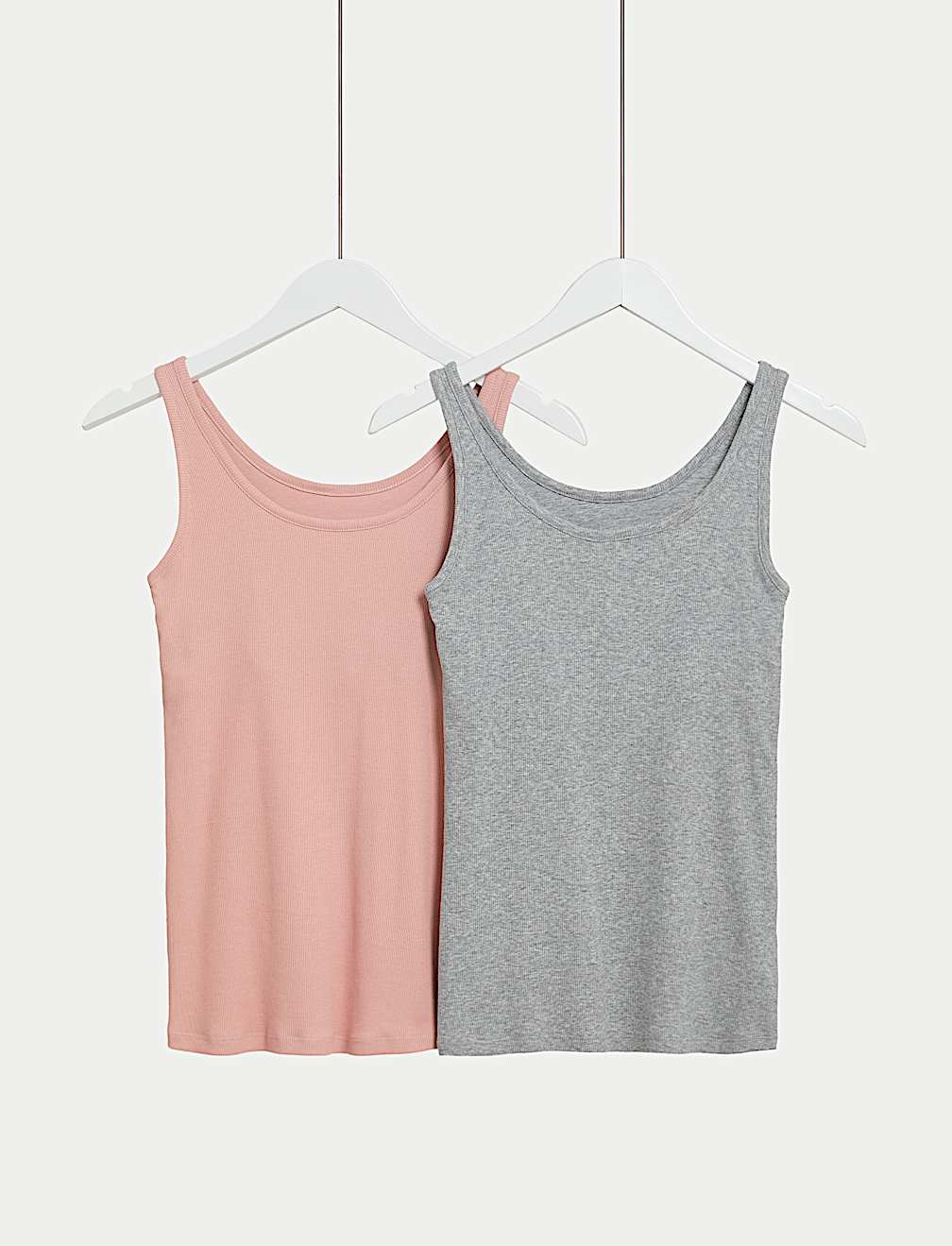 2pk Cotton Rich Secret Support&trade; Vests
