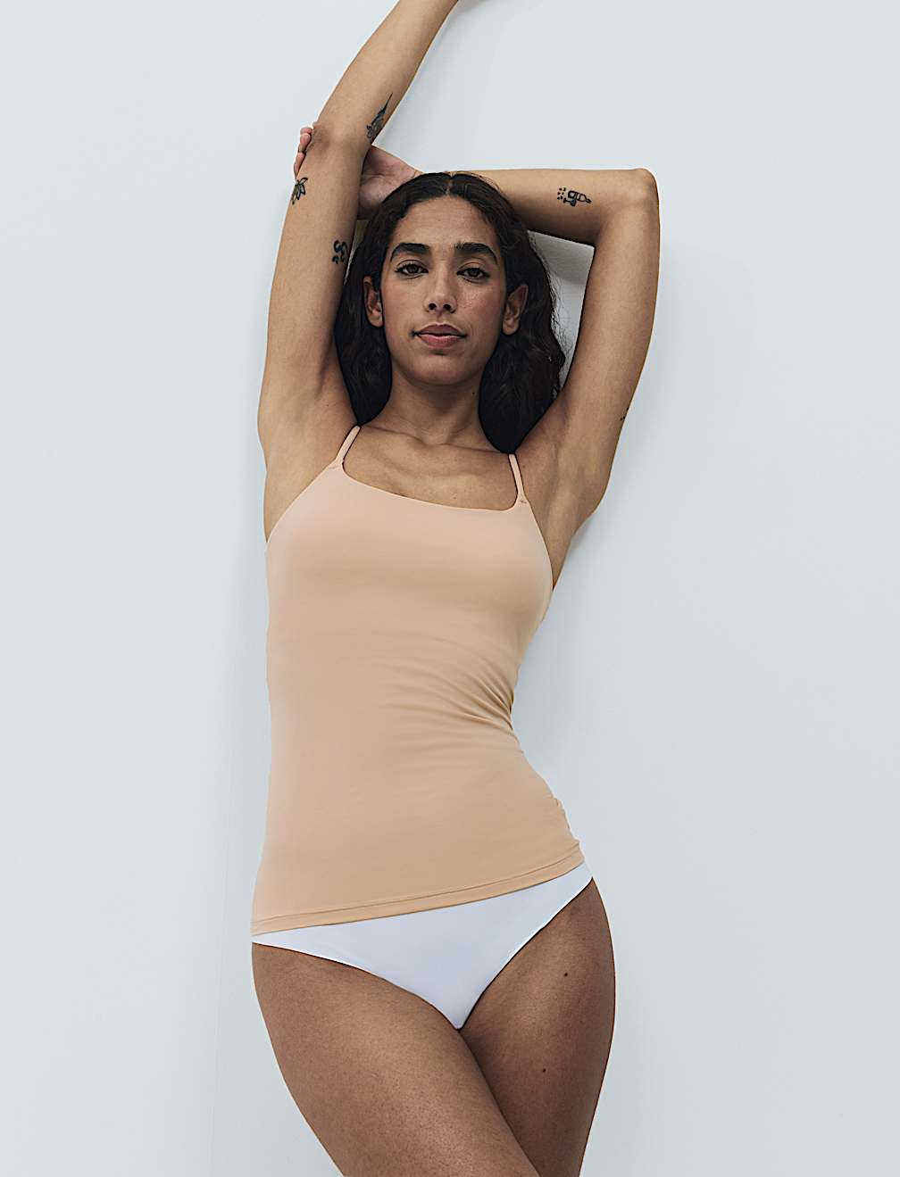 Body Soft&trade; Square Neck Cupped Vest