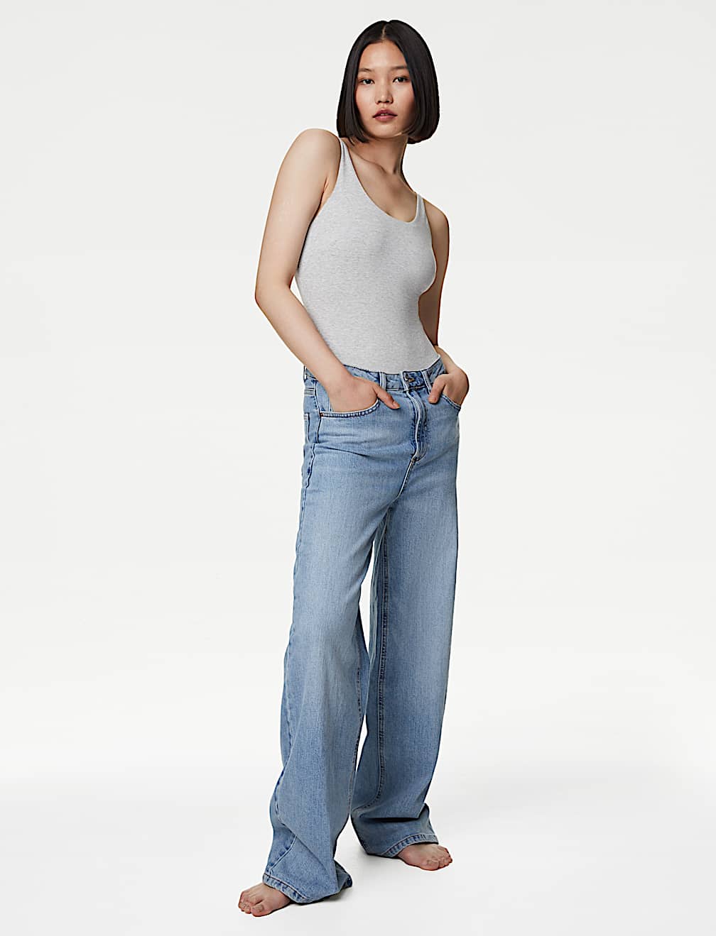 Cotton Rich Light Control Secret Support&trade; Bodysuit
