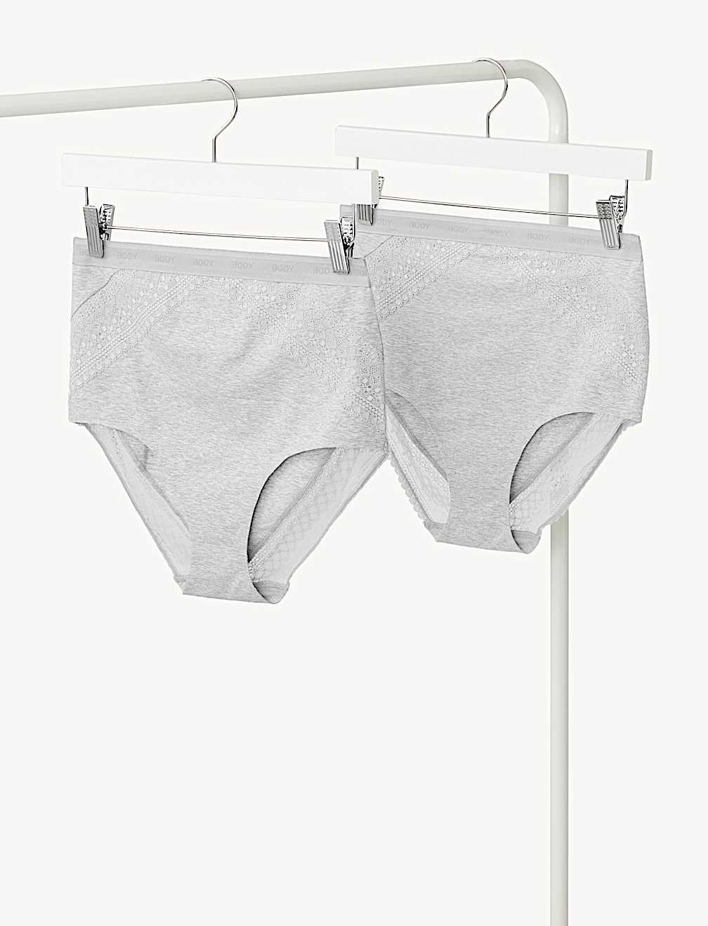 2pk Cotton Rich Light Control Full Briefs