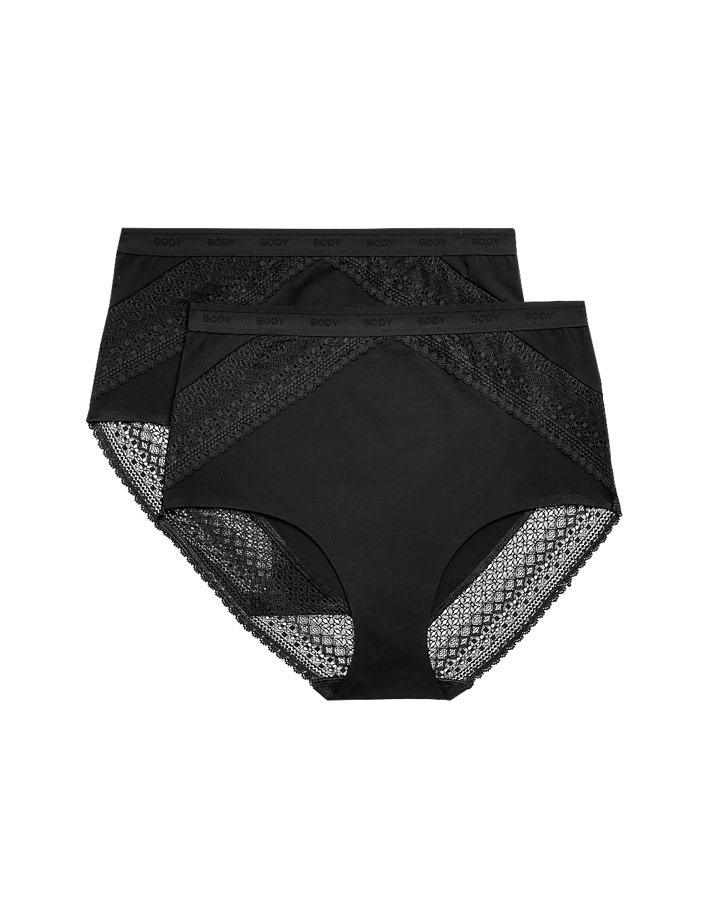 2pk Cotton Rich Light Control Full Briefs