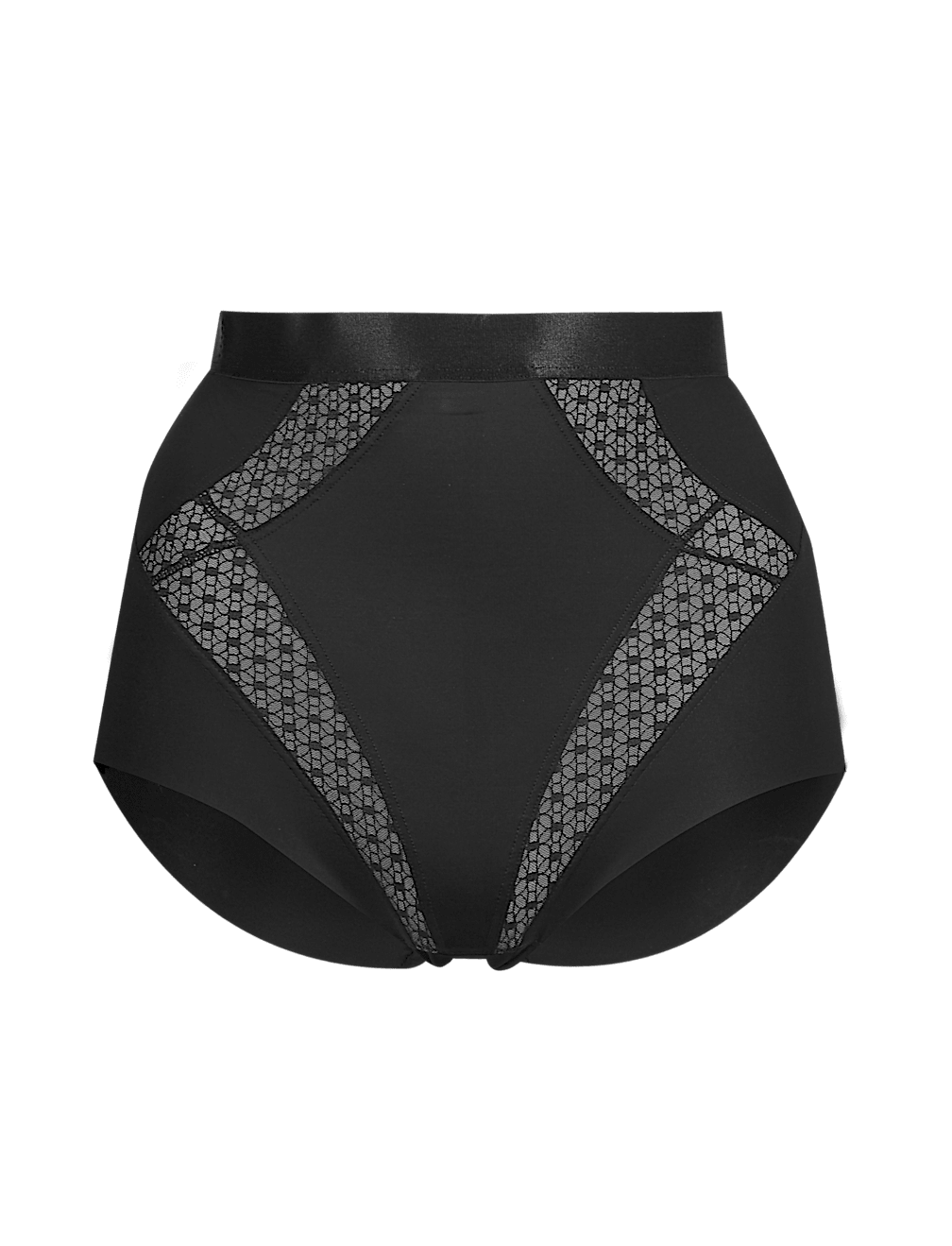 Medium Control Mesh Insert Full Briefs Knickers