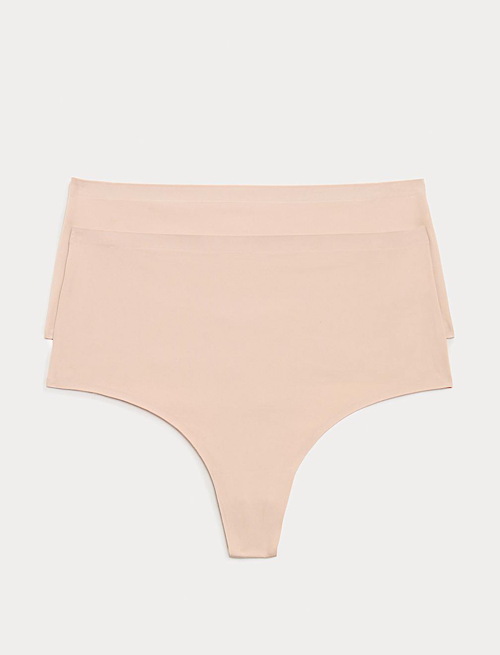 2 Pack Body Invisibles&trade; No VPL Shaping Thongs