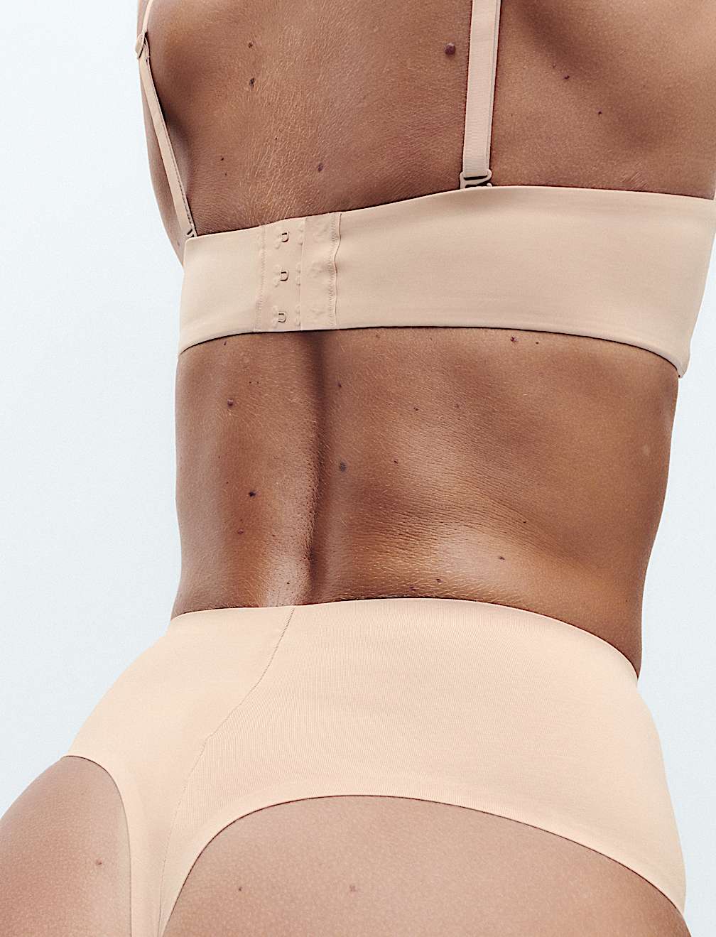 Cotton Rich Body Invisibles&trade; Shaping Thong