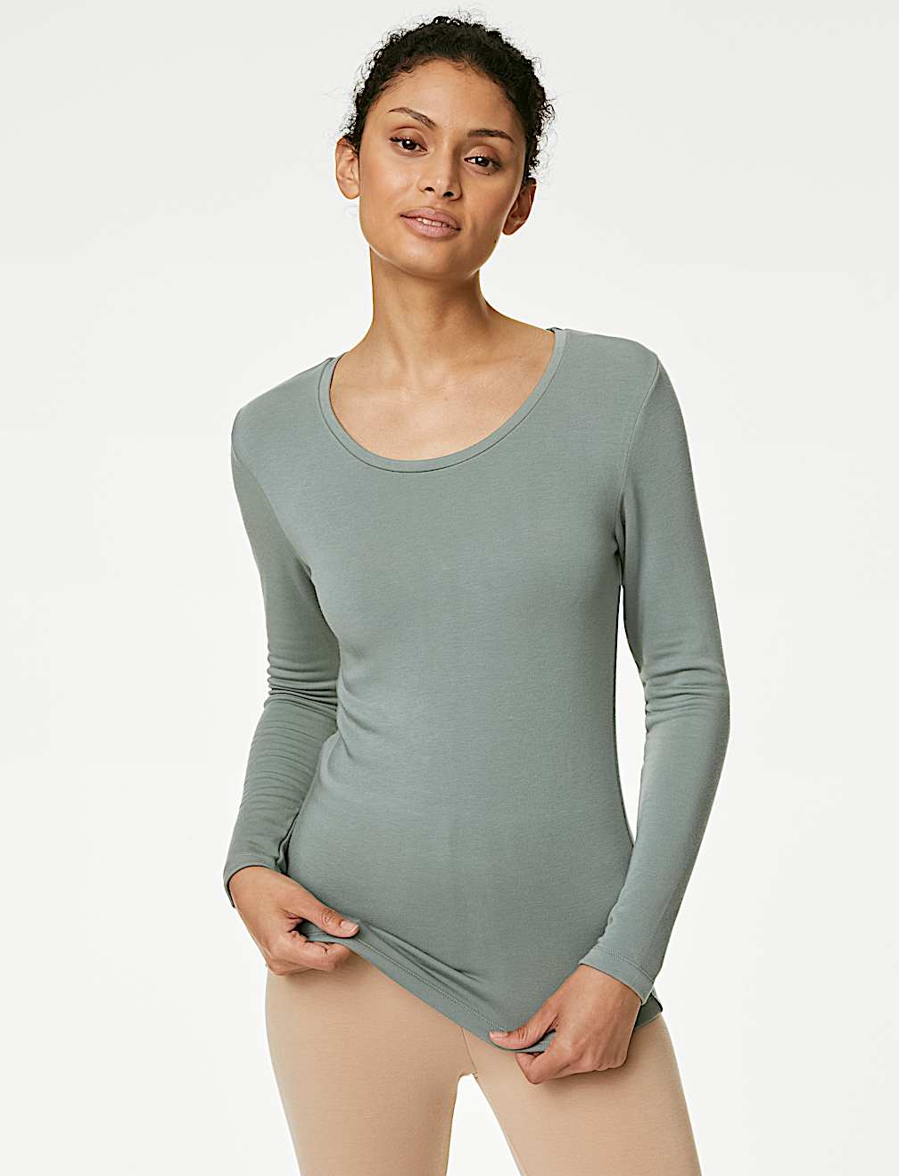 Heatgen™ Medium Thermal Scoop Neck Top