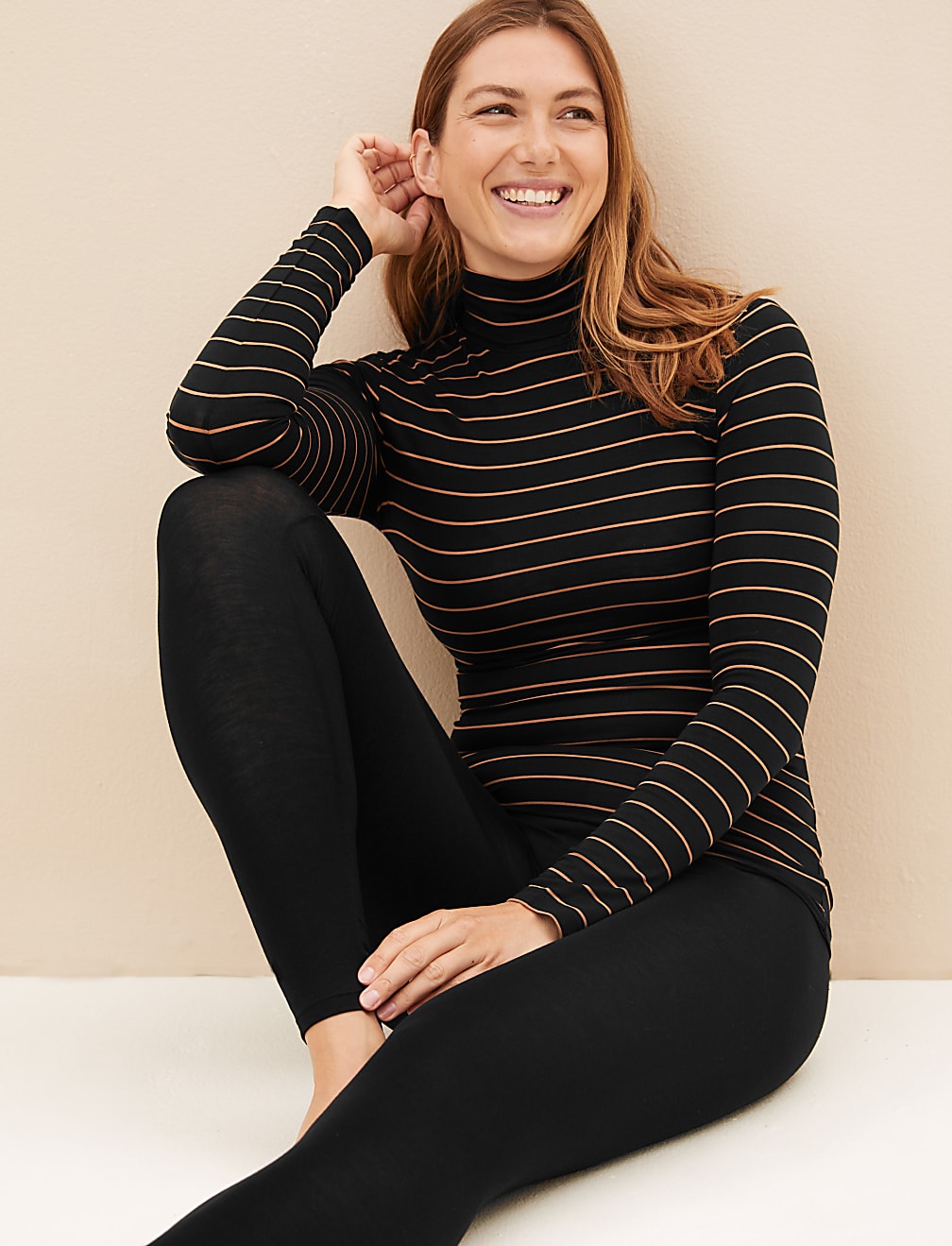 2pk Heatgen™ Thermal Polo Neck Tops