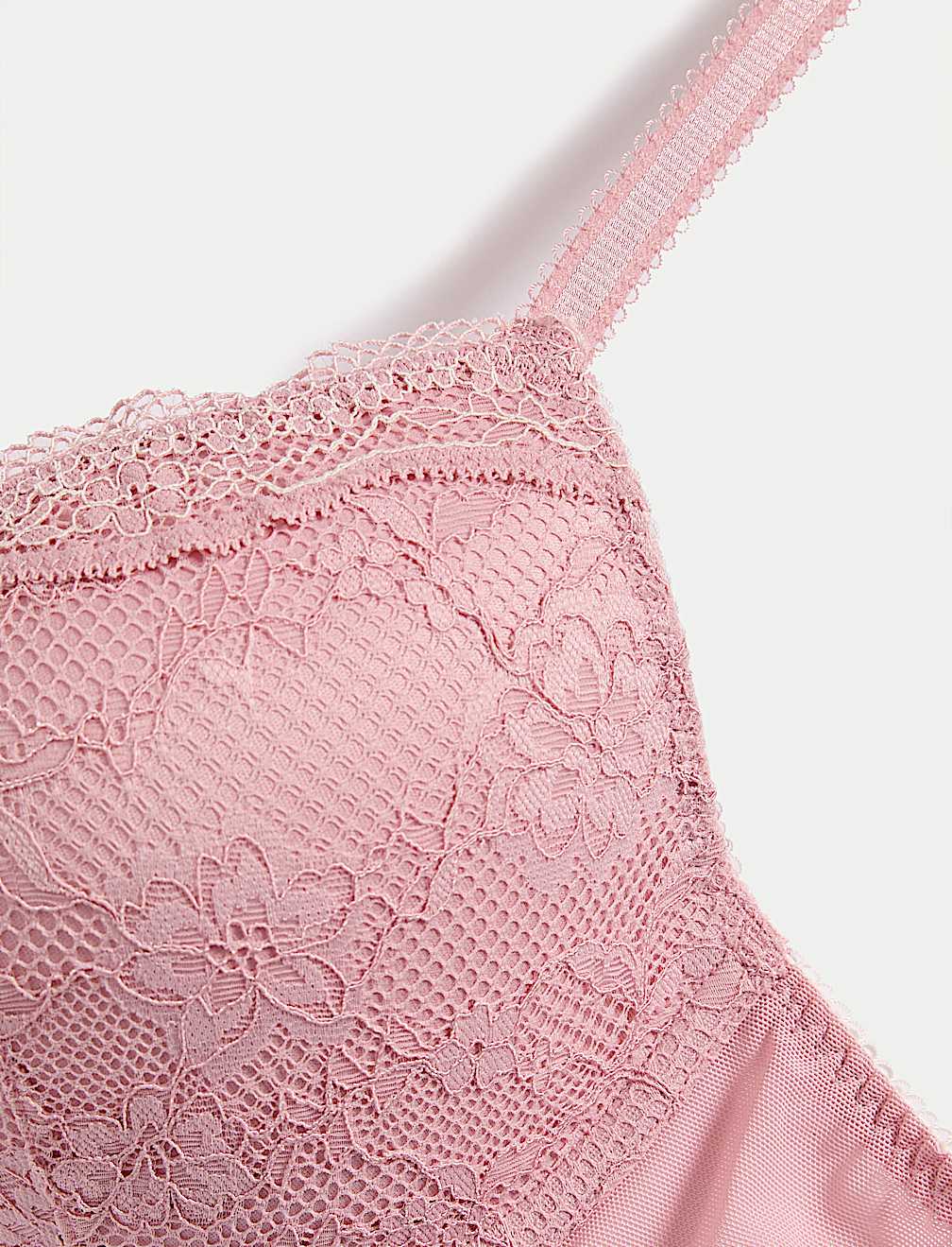Jasmine Lace Wired Plunge Bra A-E