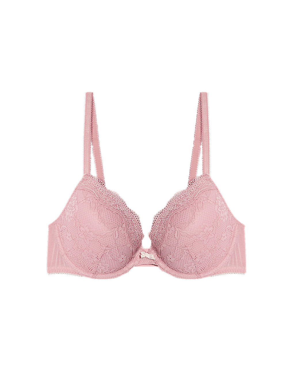 Jasmine Lace Wired Plunge Bra A-E