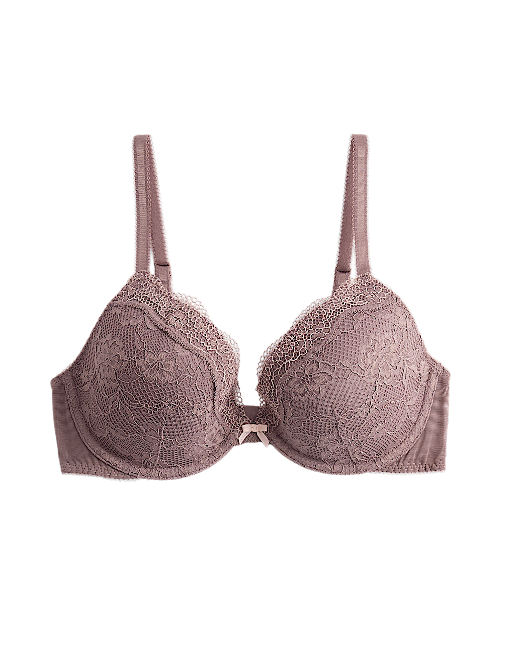 Jasmine Lace Wired Plunge Bra A-E