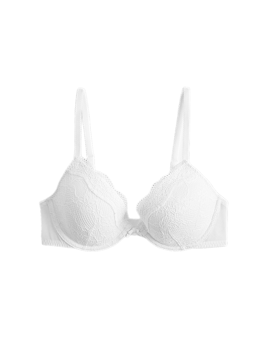 Jasmine Lace Wired Plunge Bra A-E