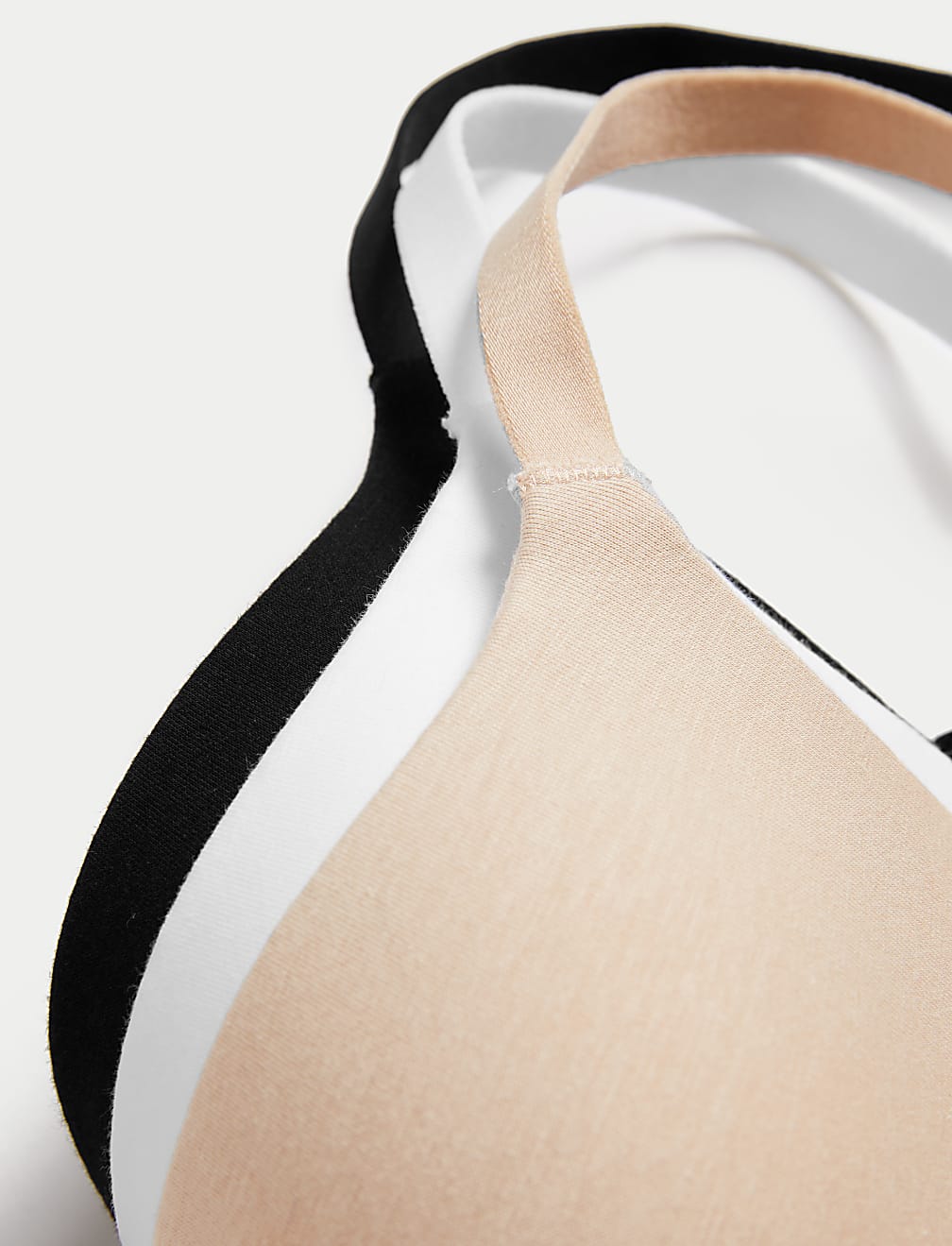 3pk Wired Full Cup T-Shirt Bras A-E