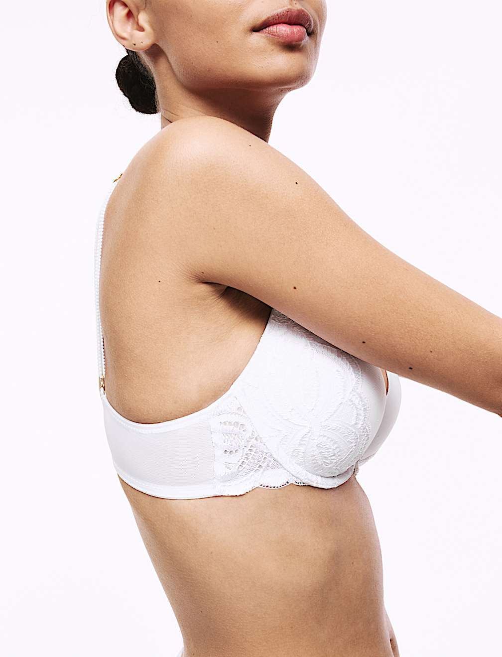 Amelia Lace Wired Plunge Bra (A-E)