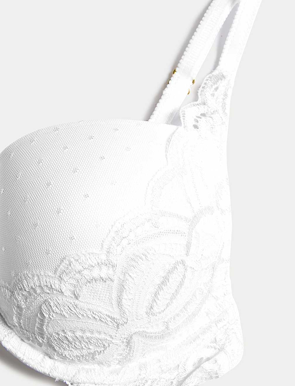 Amelia Lace Wired Plunge Bra (A-E)