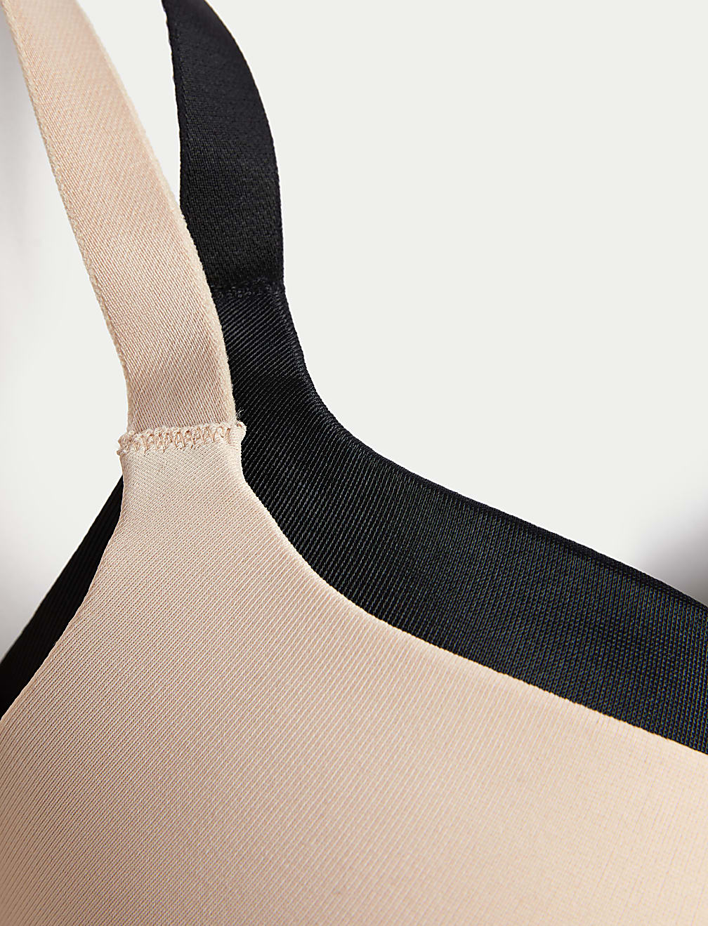 2 Pack Polyamide Mix Plain Bra