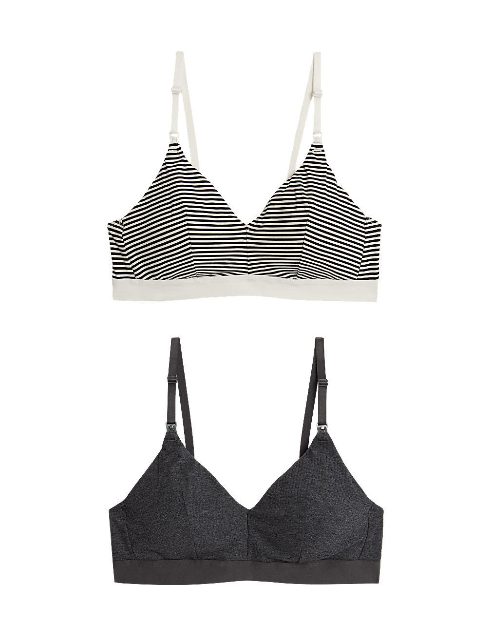 2pk Non Wired Nursing Bras A-E