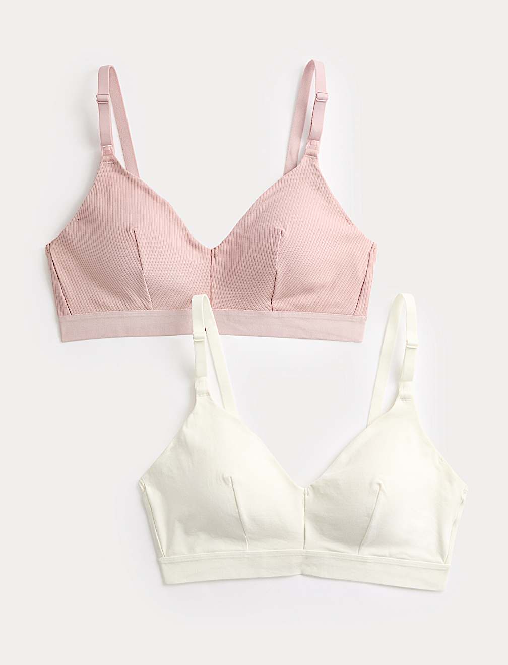 2pk Non Wired Nursing Bras A-D