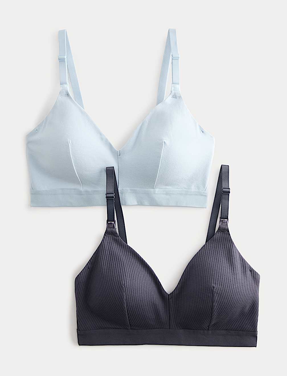 2pk Non Wired Nursing Bras A-D