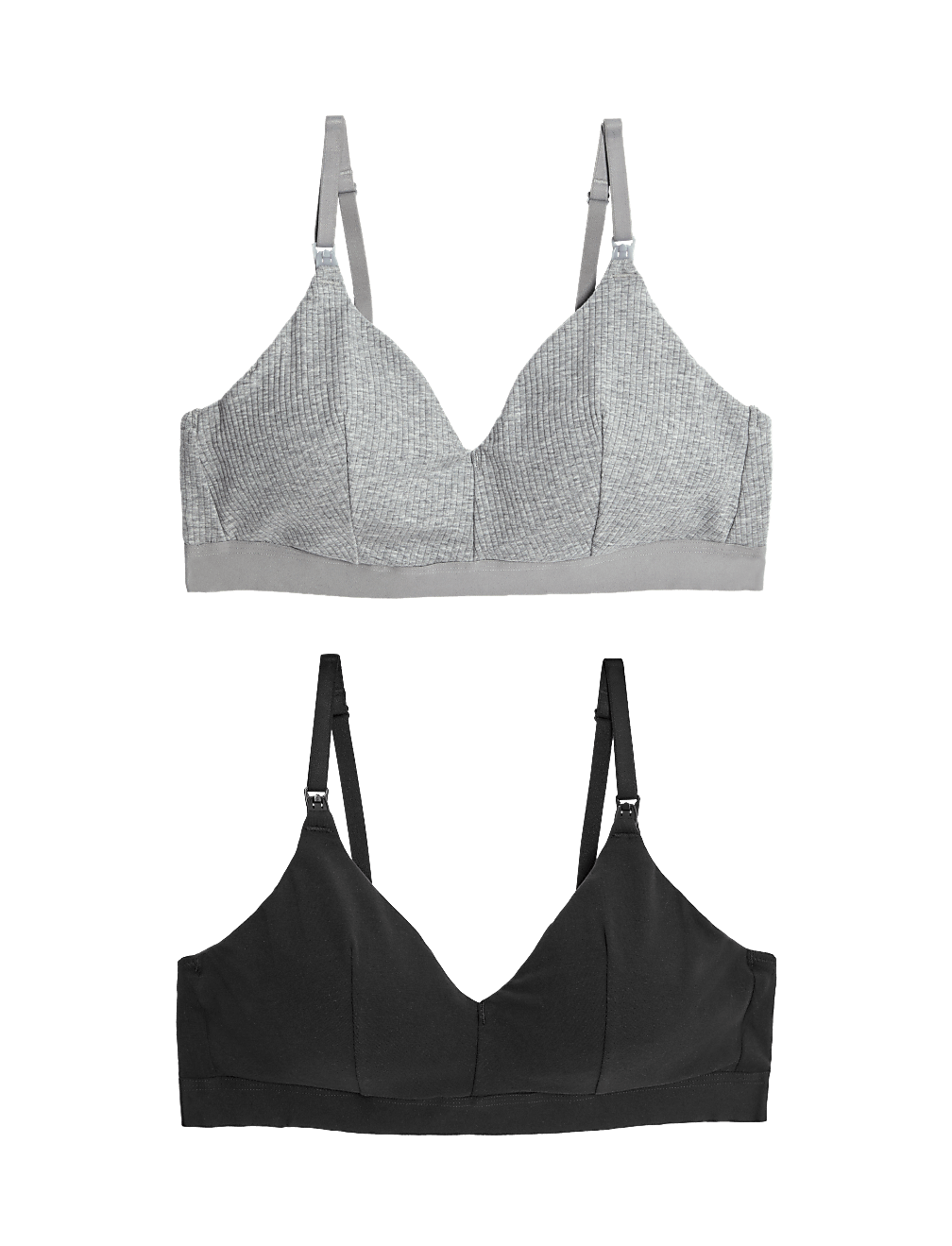 2pk Non Wired Nursing Bras A-D