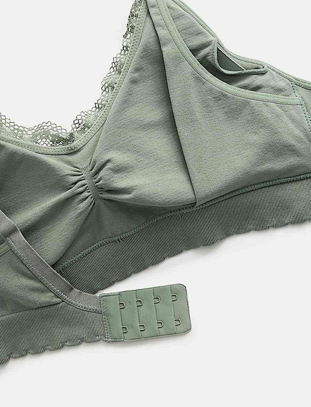 2pk Seamless Non Wired Maternity Nursing Bras