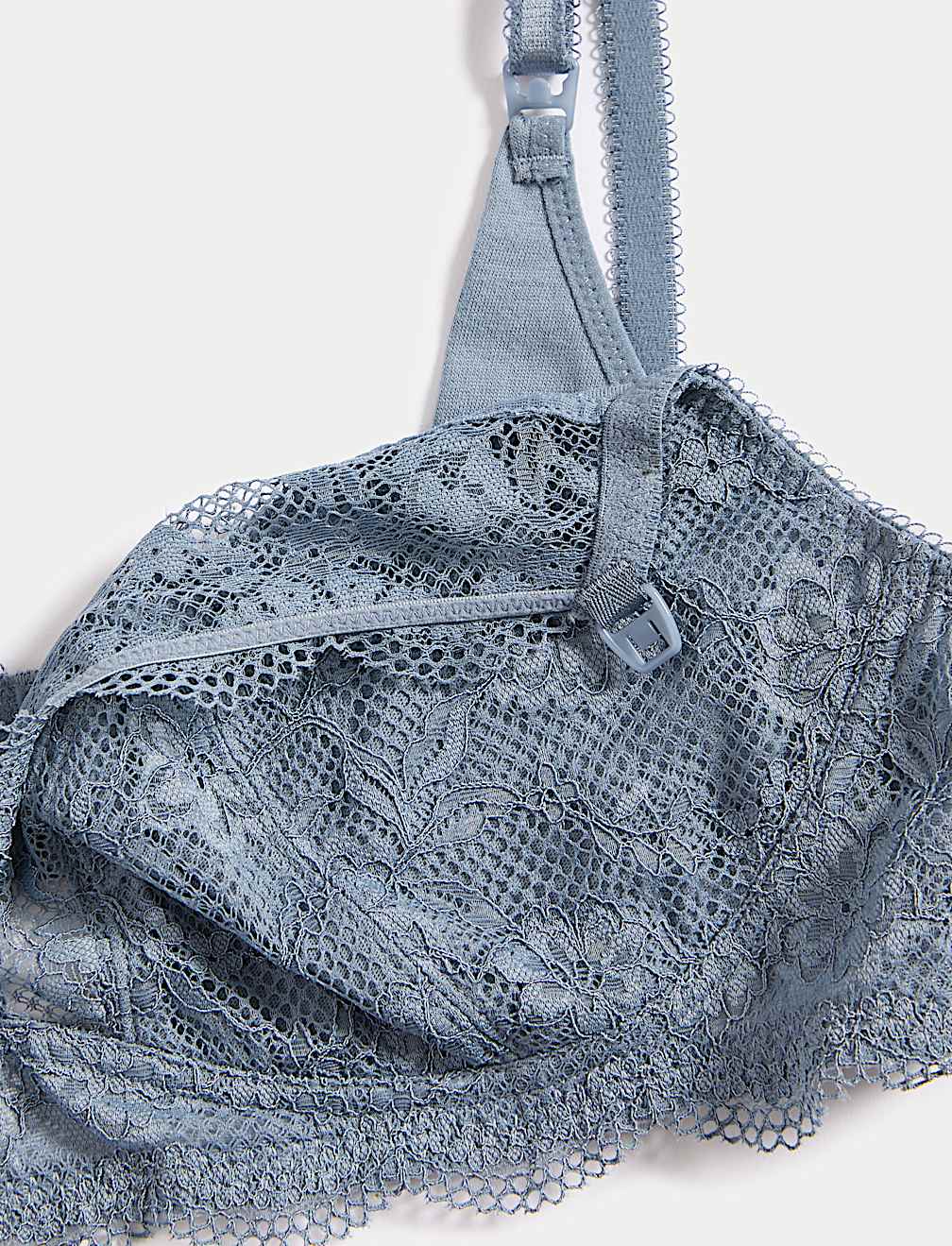 Jasmine Lace Non Wired Maternity Nursing Bra B-H
