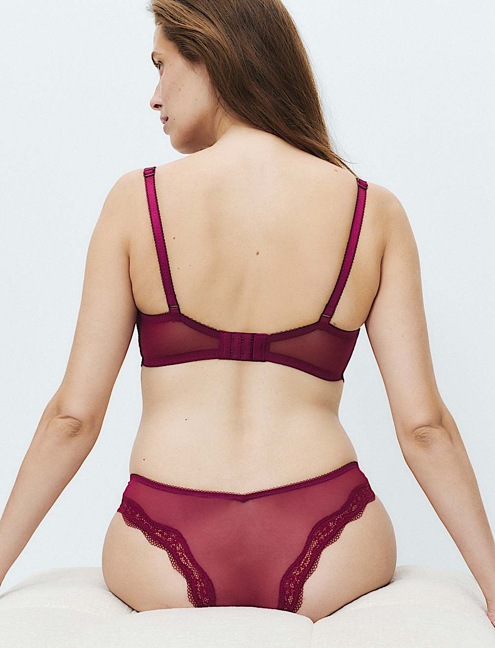 Jasmine Lace Non Wired Maternity Nursing Bra B-H