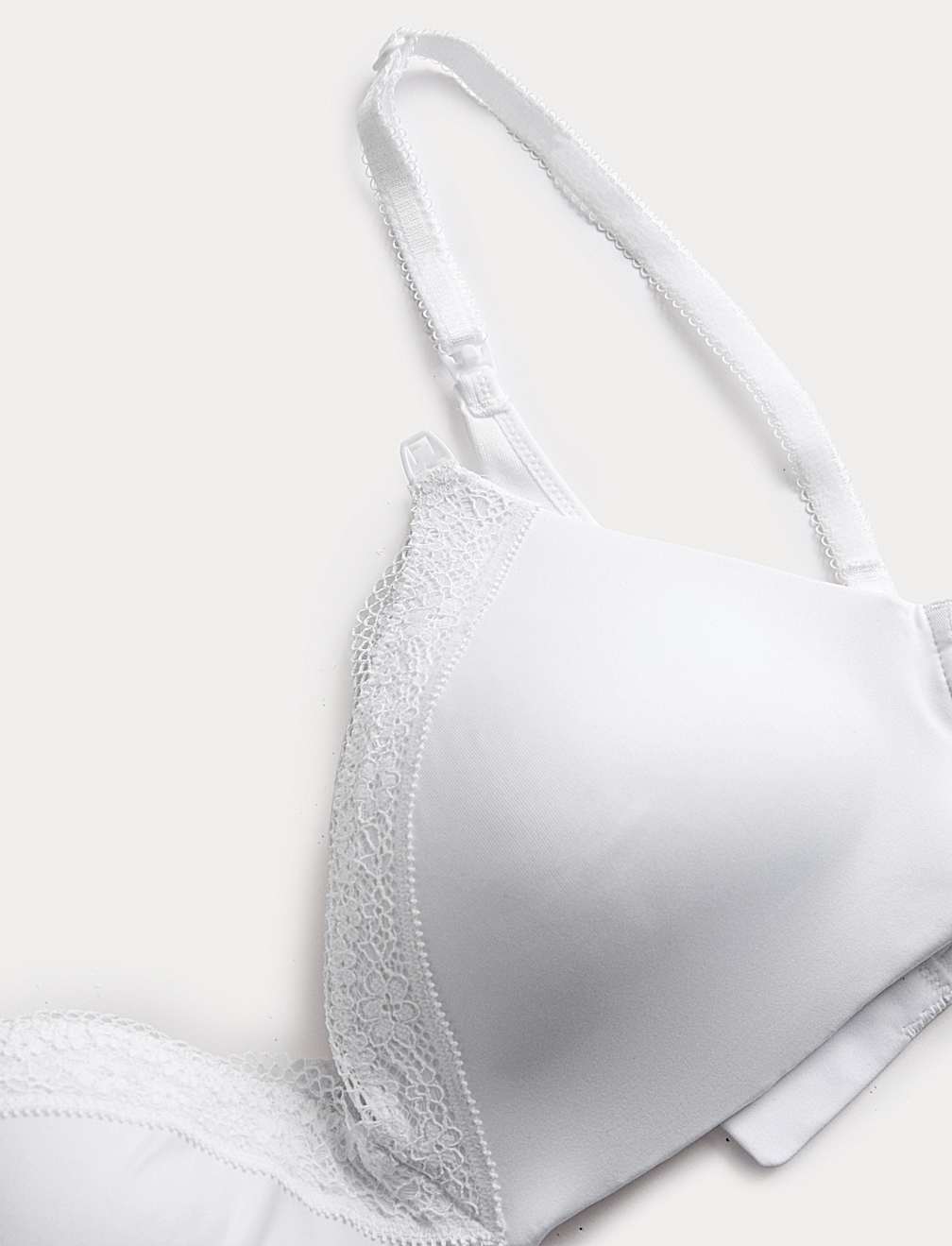 2pk Jasmine Lace Trim Maternity Nursing Bra B-G