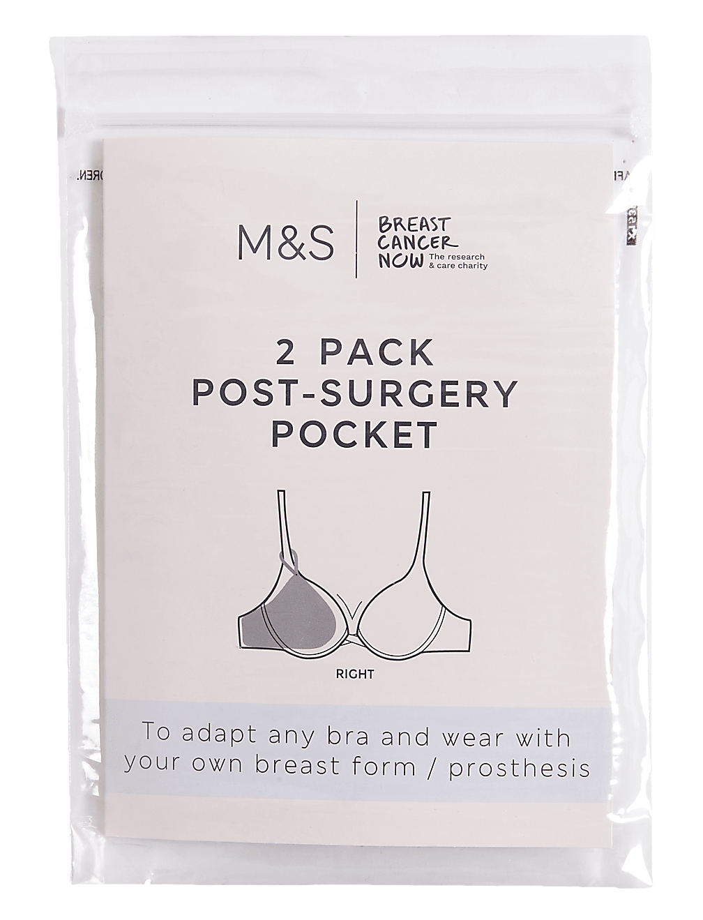 2pk Post Surgery Pockets (Right)