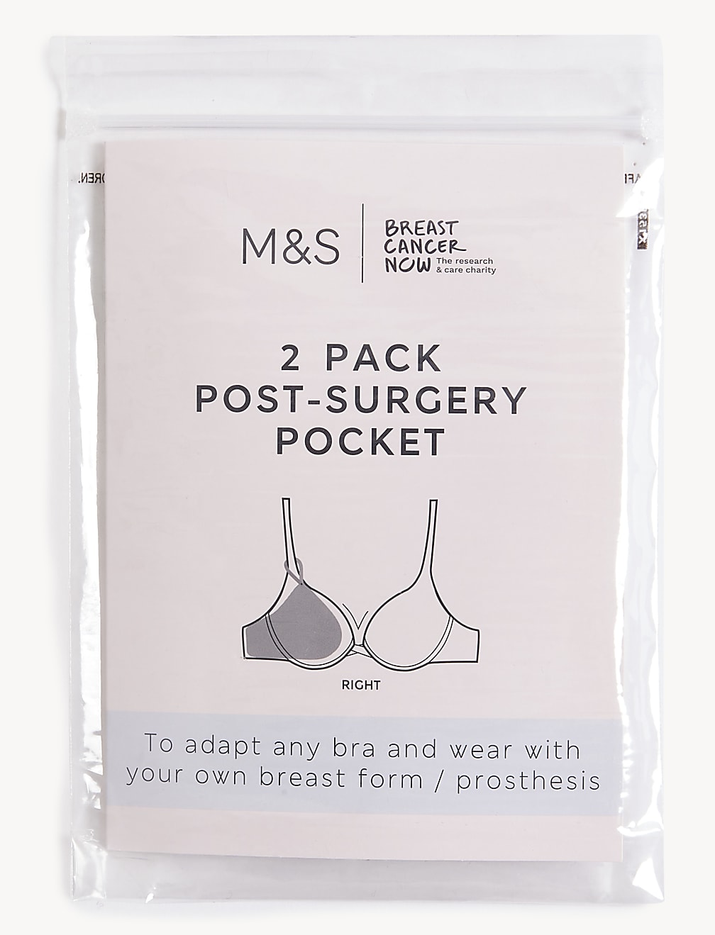 2pk Post Surgery Pockets (Right)