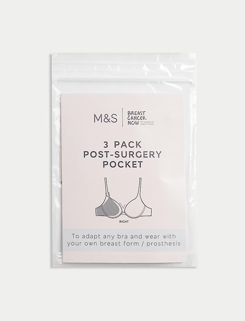 3pk Post Surgery Pockets (Right)