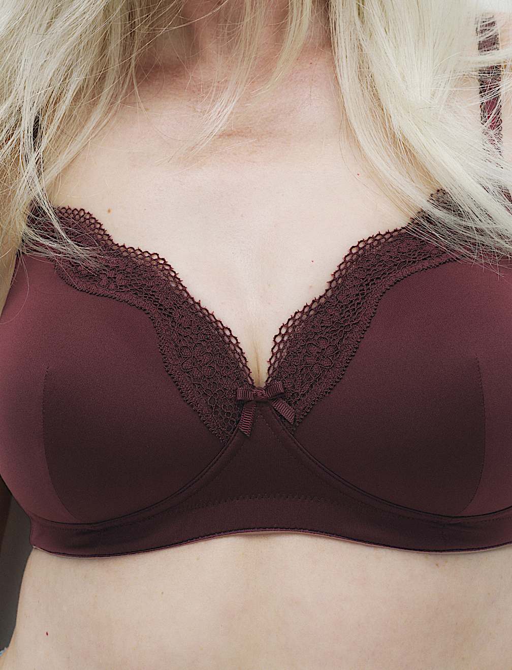 Jasmine Lace Non Wired Post Surgery Bra A-E