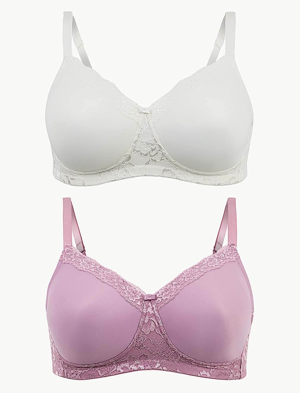2pk Post Surgery Full Cup Bras A-E