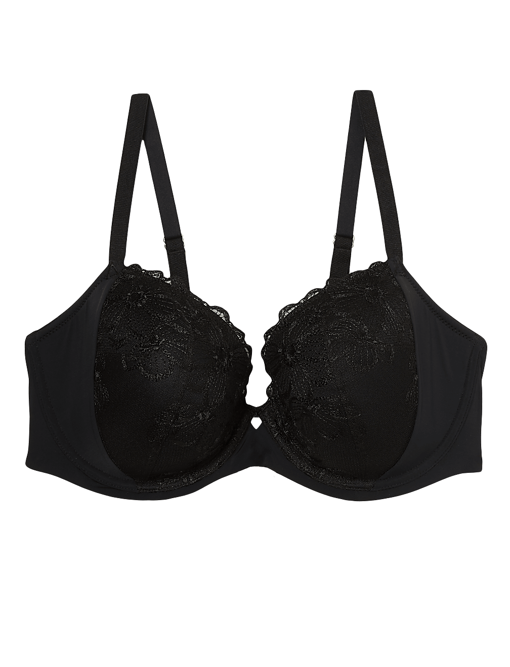Embrace Embroidered Wired Balcony Bra