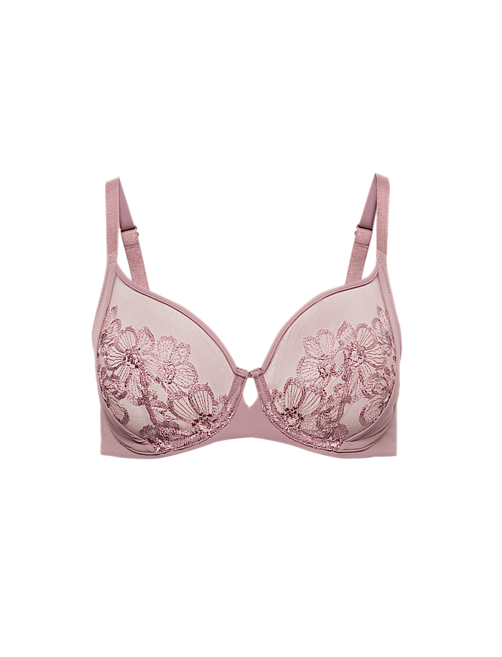 Embrace Embroidered Wired Full Cup Bra A-E