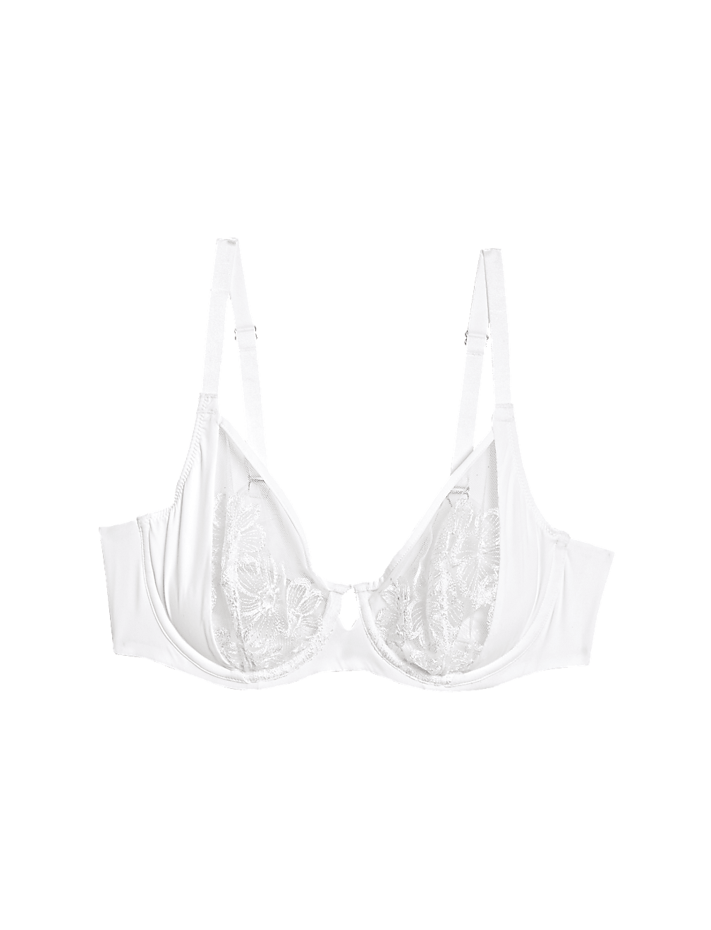 Embrace Embroidered Wired Full Cup Bra A-E
