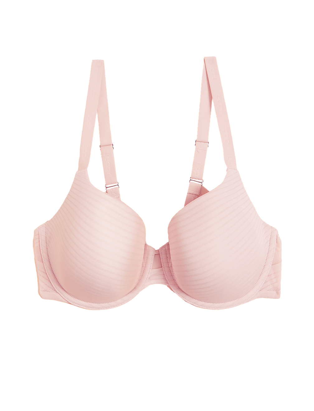 Shape Define™ Striped Wired T-Shirt Bra A-E