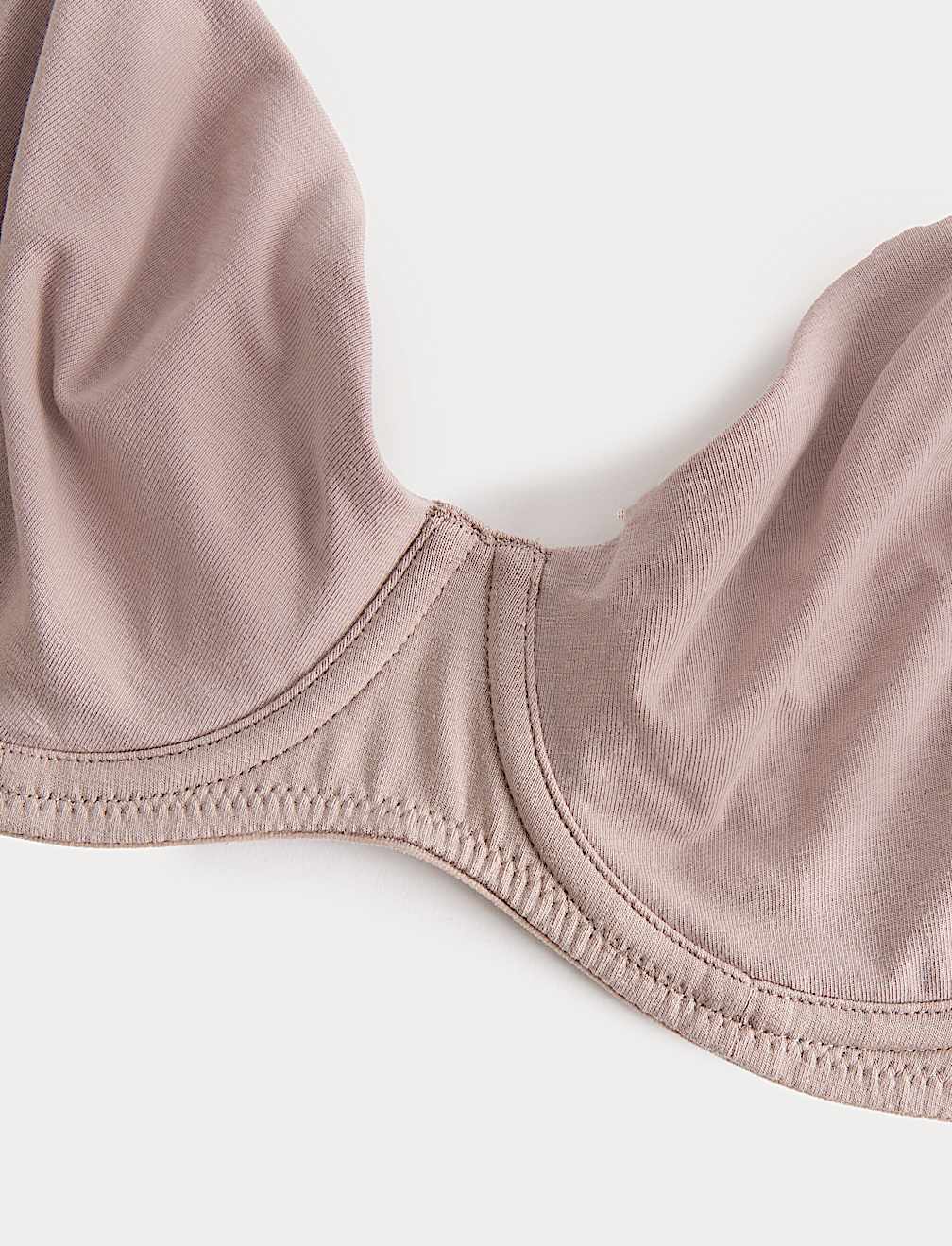 3 Pack Cotton Rich Wired Full Cup Bras (A-E)