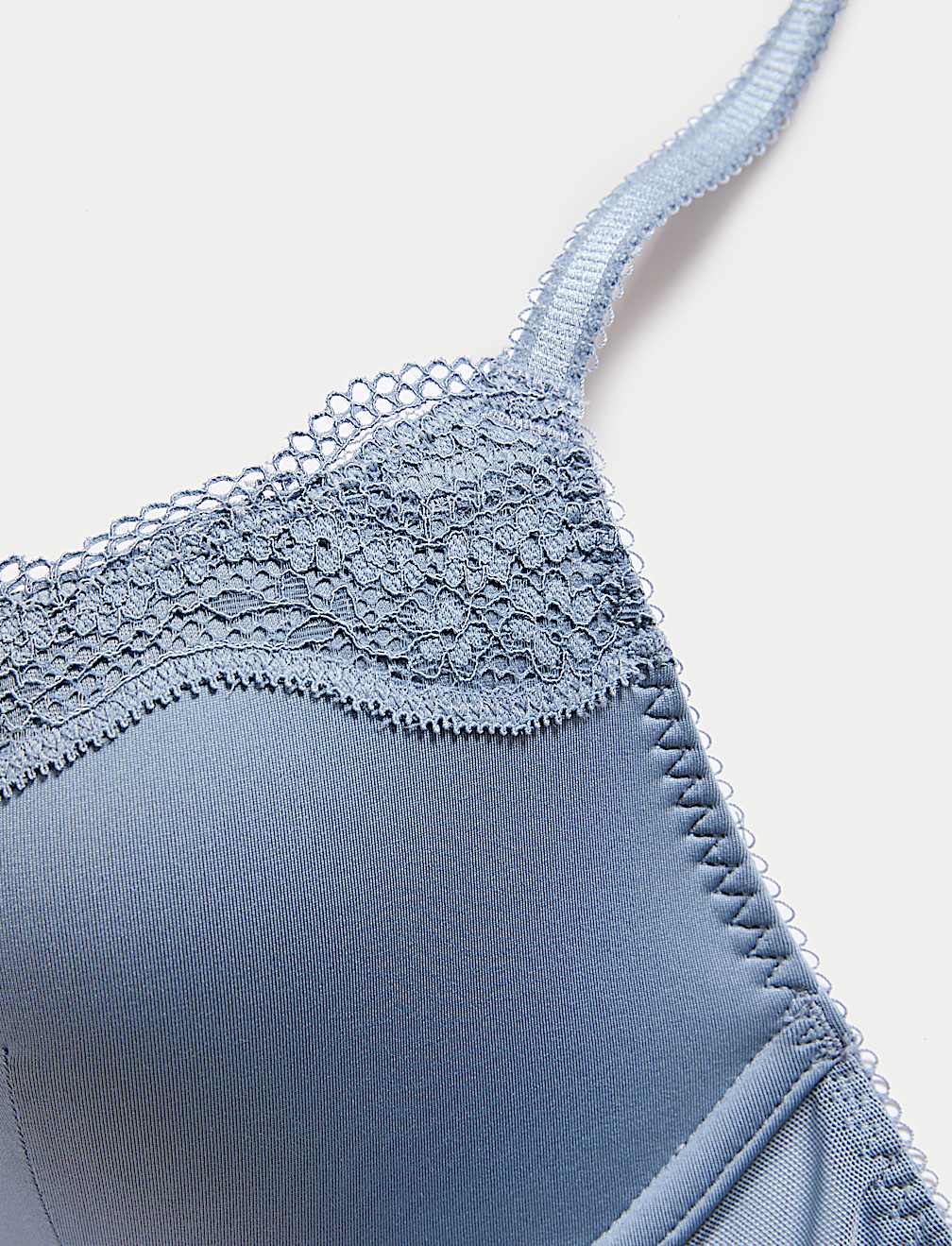 Jasmine Lace Wired Demi Cup Bra A-E