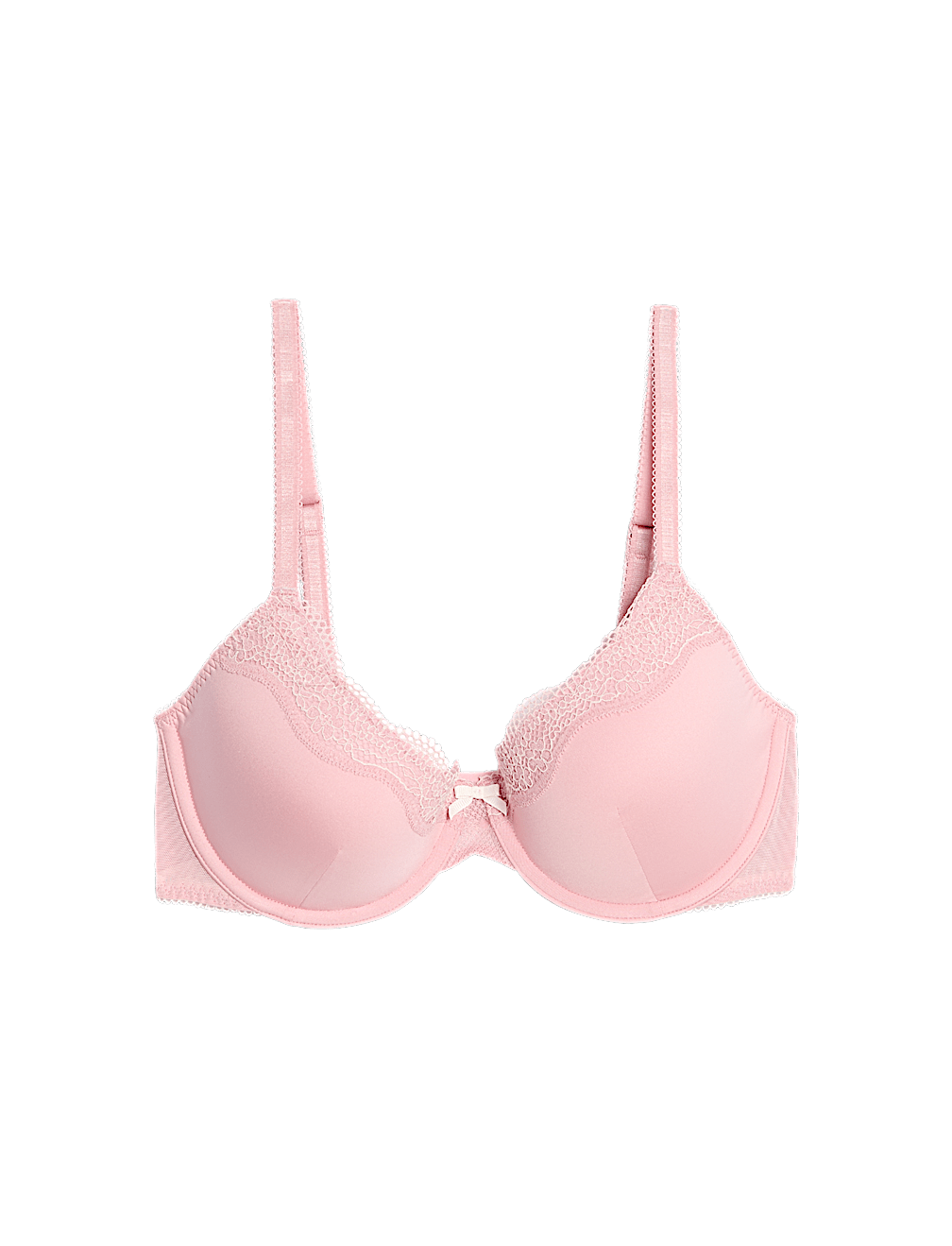 Jasmine Lace Wired Demi Cup Bra A-E