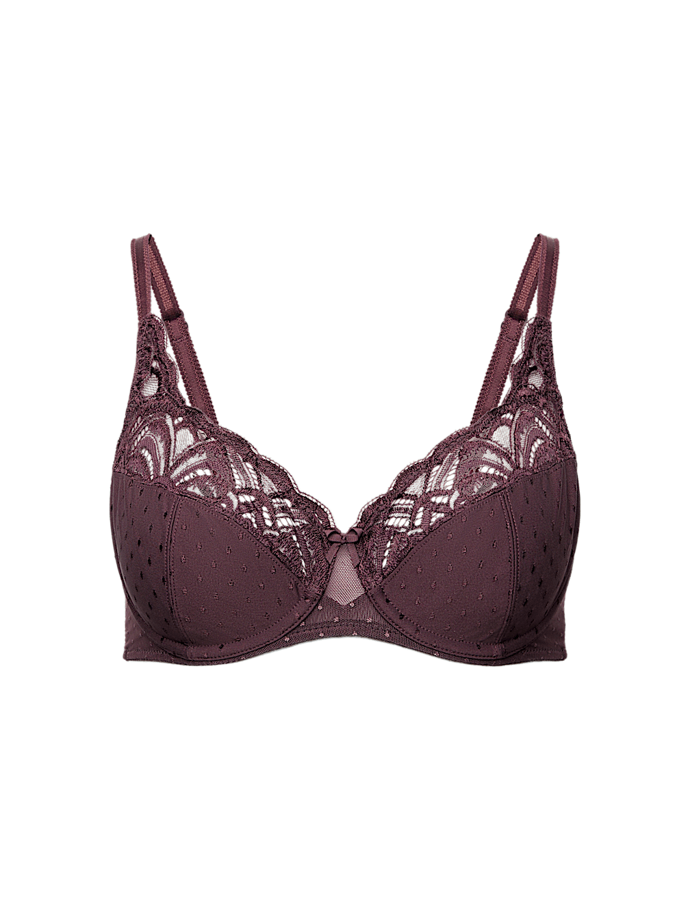 Amelia Lace Wired Full Cup Bra (A-E)
