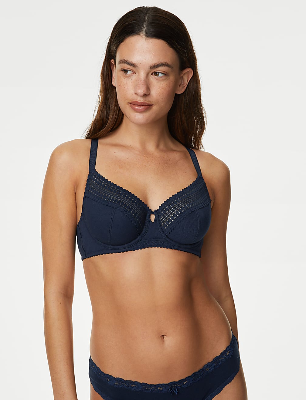 Anise Lace Wired Balcony Bra A-E